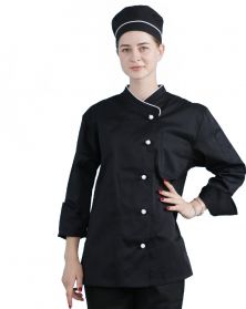 Professional short sleeve| double breasted|  Chef Uniform | 65/35 Poly Cotton | Customizable with Logo & Size