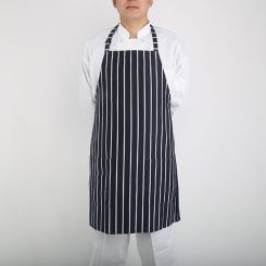 Chalk stripe apron JHBA002