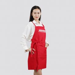 Blue bib apron JHBA004