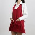 V-neck apron JHBA006