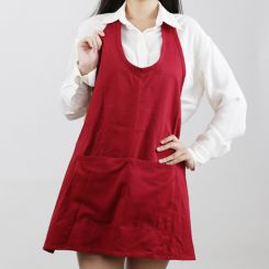 V-neck apron JHBA006