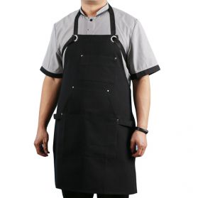 Chalk stripe apron JHBA002