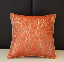 Modern European-Style Decorative Pillow Case 18x18 Inch, Wrinkle-Resistant Polyester Sofa Cushion Cover